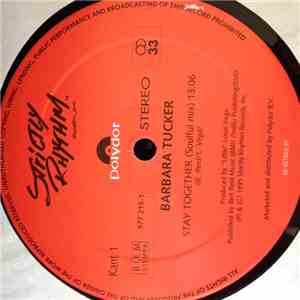 Barbara Tucker - Stay Together download free