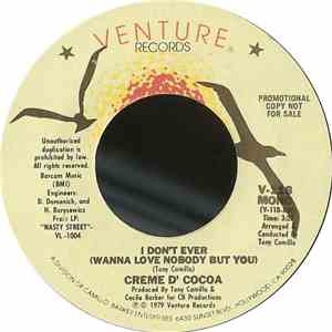 Creme D'Cocoa - I Don't Ever (Wanna Love Nobody But You) download free