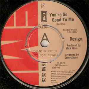 Design  - You're So Good To Me download free