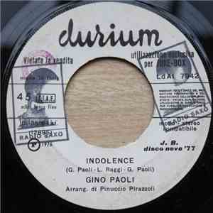 Gino Paoli - Indolence download free