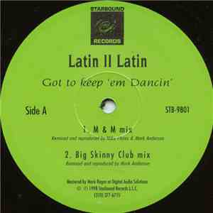 Latin II Latin - Got To Keep 'Em Dancin' download free