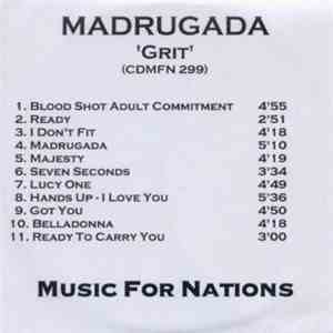 Madrugada - Grit download free