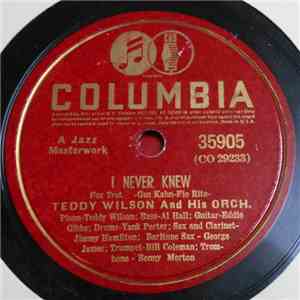 Teddy Wilson And His Orch. - I Never Knew / Embraceable You download free